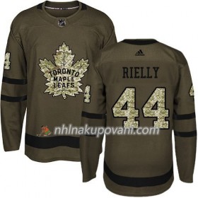Toronto Maple Leafs Dresy Morgan Rielly 44 Adidas 2017-2018 Camo Zelená Authentic - Pánské